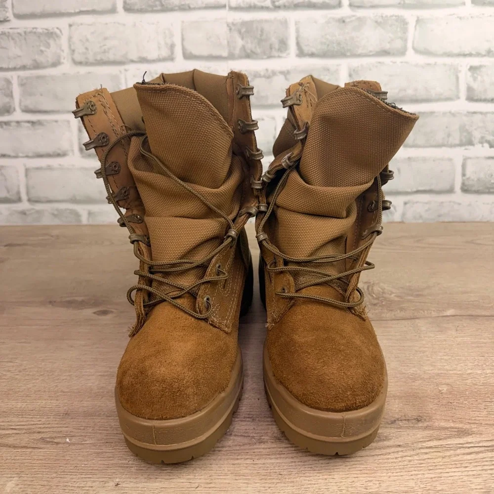 Altama Combat Boots Suede Tan Mens 4 R